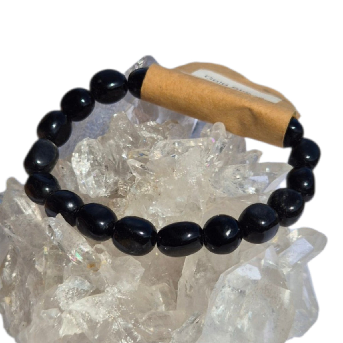 Crystals - Gold Sheen Obsidian Bracelet