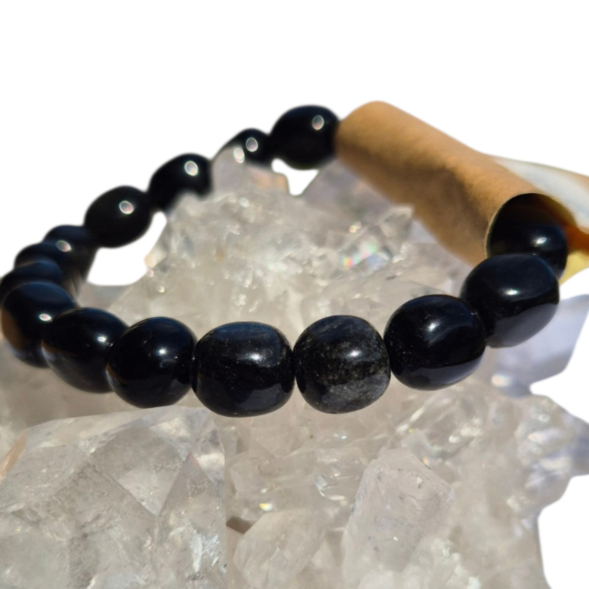 Crystals - Gold Sheen Obsidian Bracelet