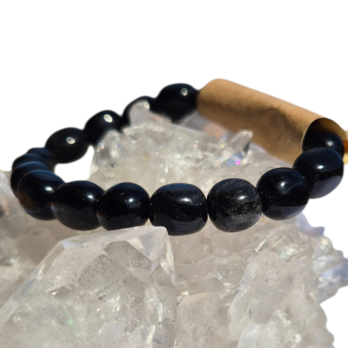 Crystals - Gold Sheen Obsidian Bracelet
