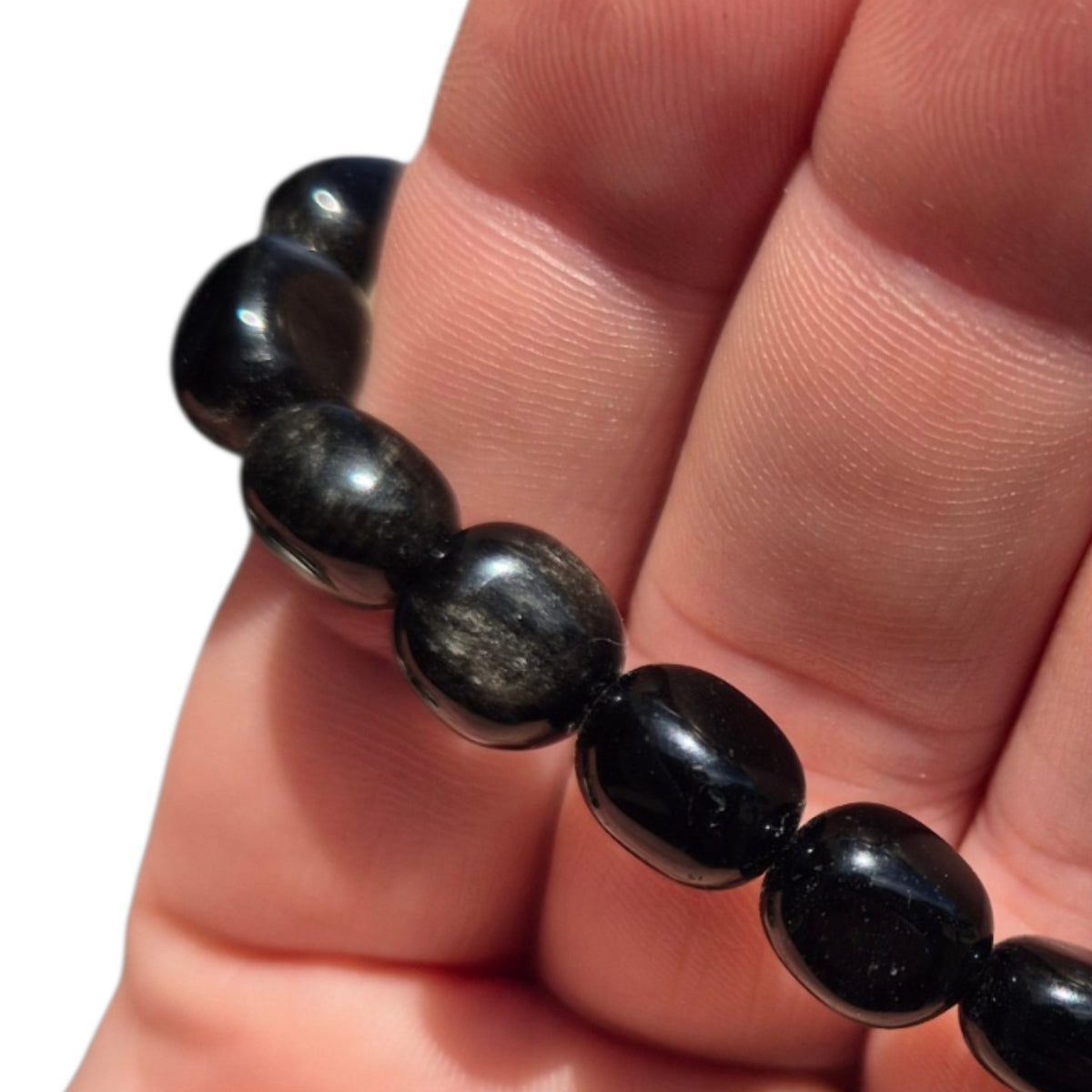 Crystals - Gold Sheen Obsidian Bracelet