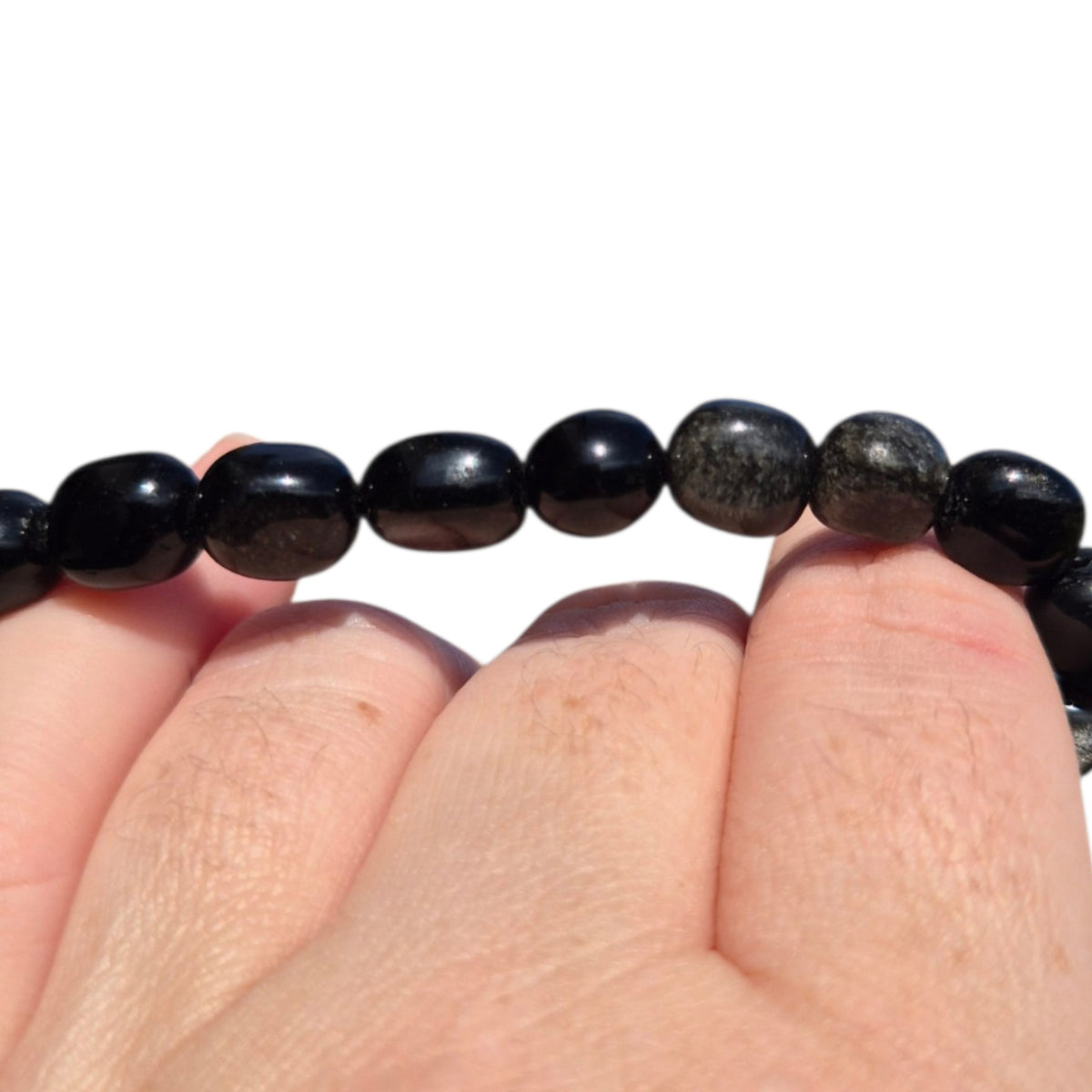 Crystals - Gold Sheen Obsidian Bracelet
