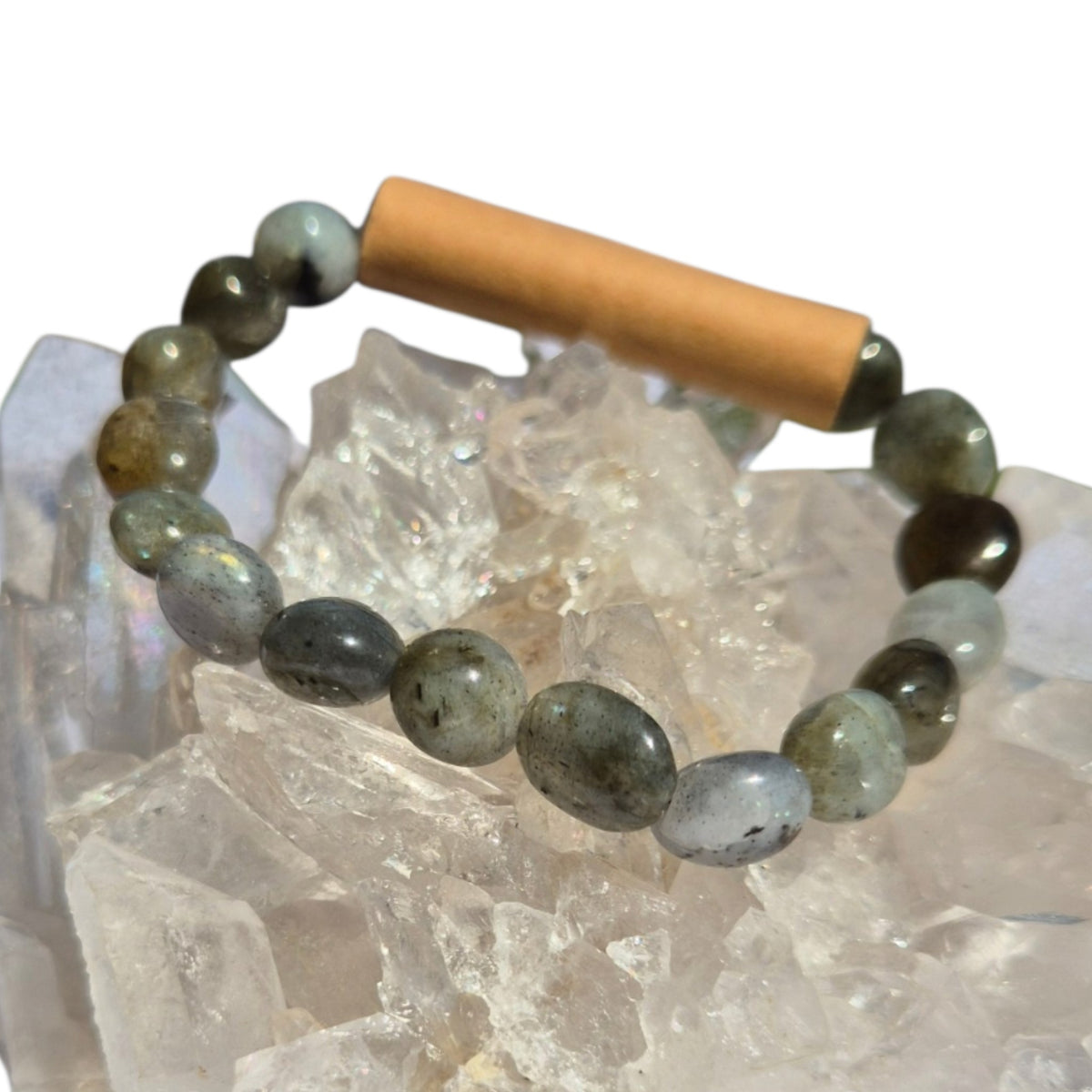 Crystals - Labradorite Bracelet (Tumbled Bead)