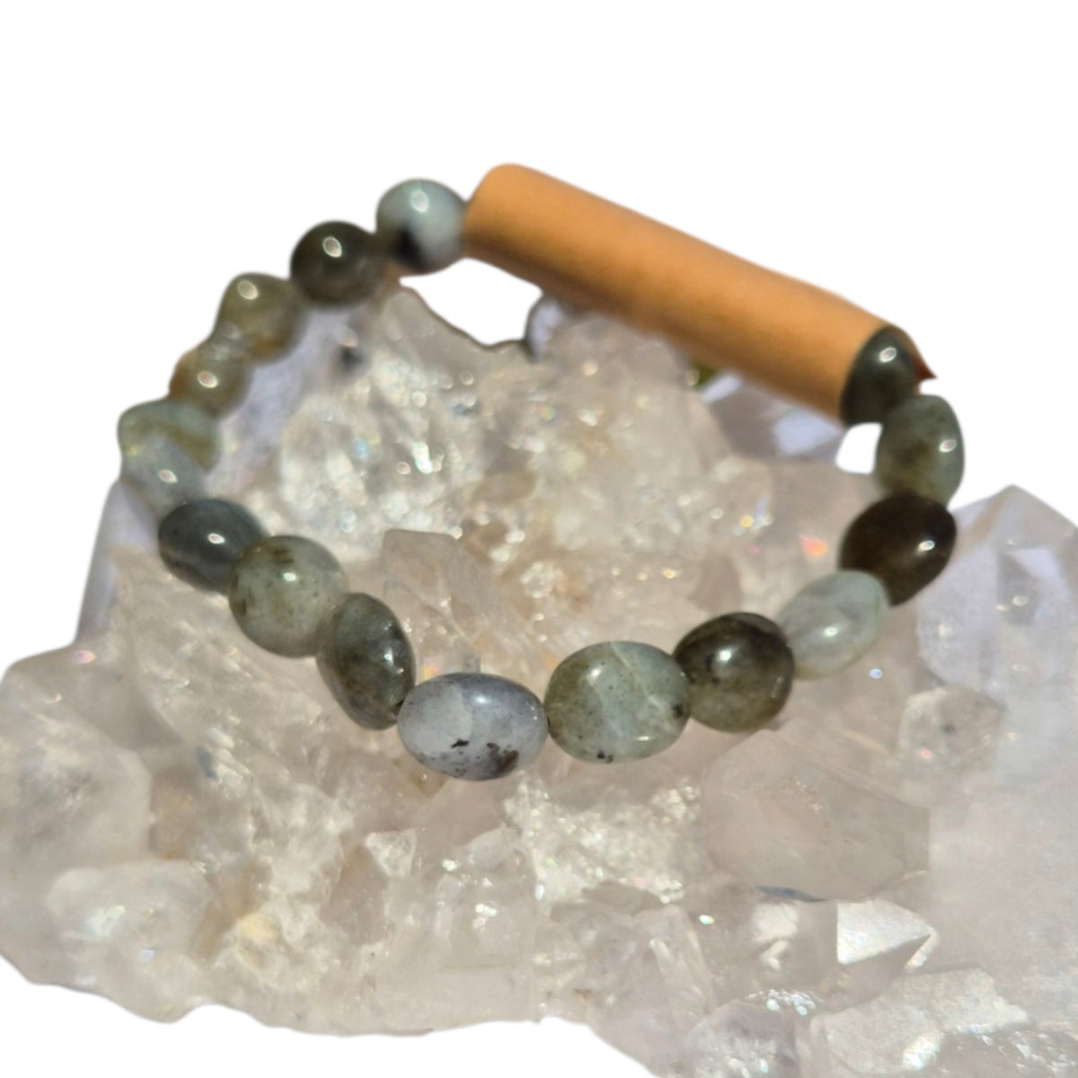 Crystals - Labradorite Bracelet (Tumbled Bead)