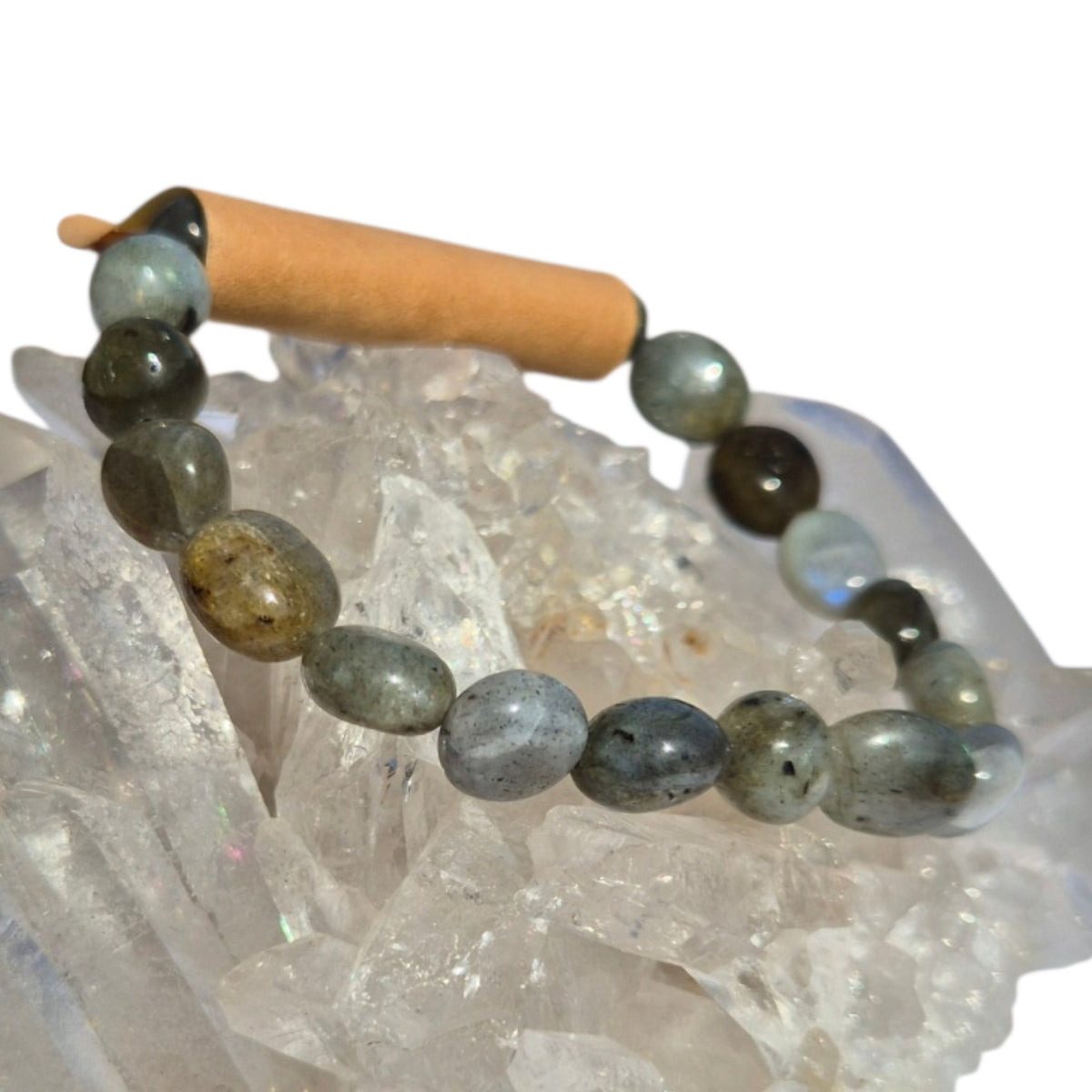 Crystals - Labradorite Bracelet (Tumbled Bead)