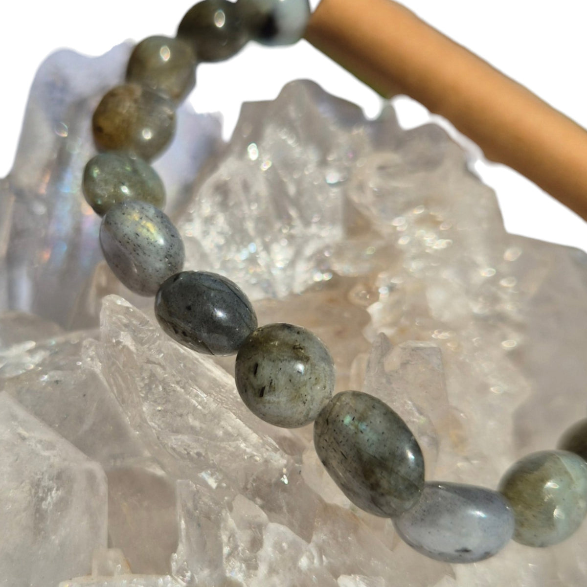 Crystals - Labradorite Bracelet (Tumbled Bead)