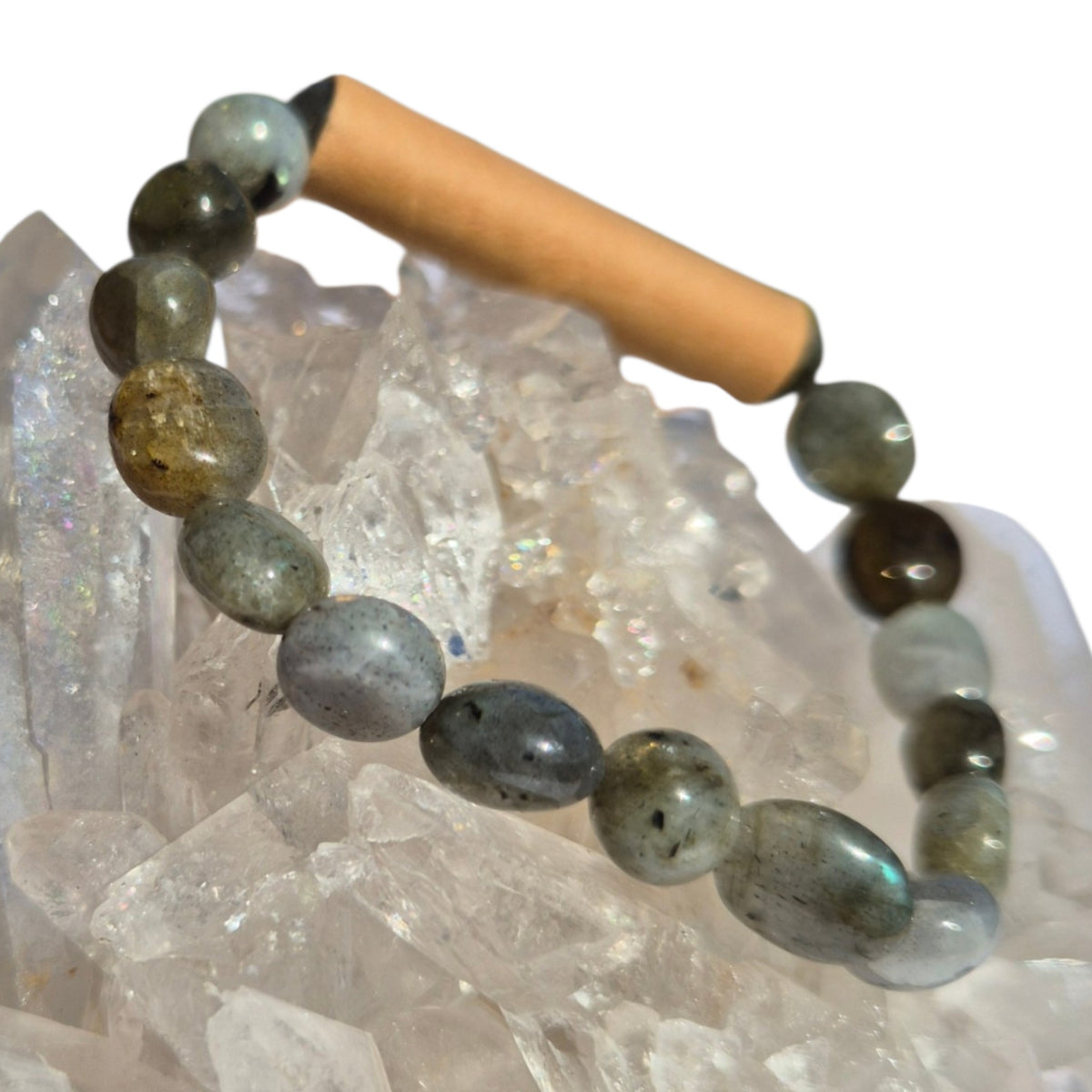 Crystals - Labradorite Bracelet (Tumbled Bead)