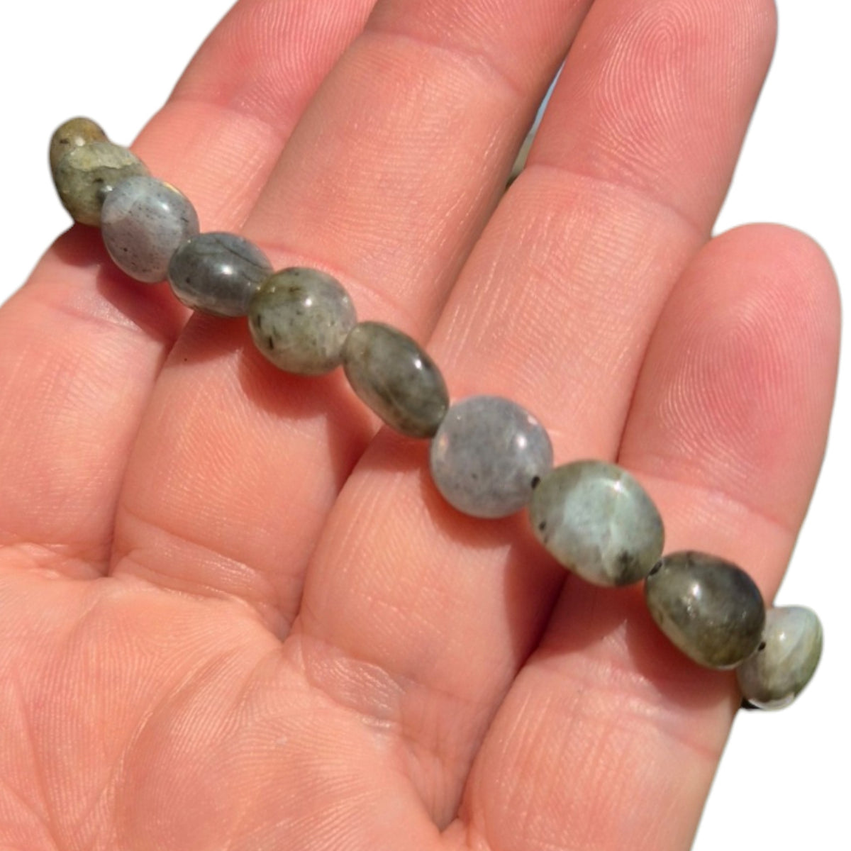 Crystals - Labradorite Bracelet (Tumbled Bead)