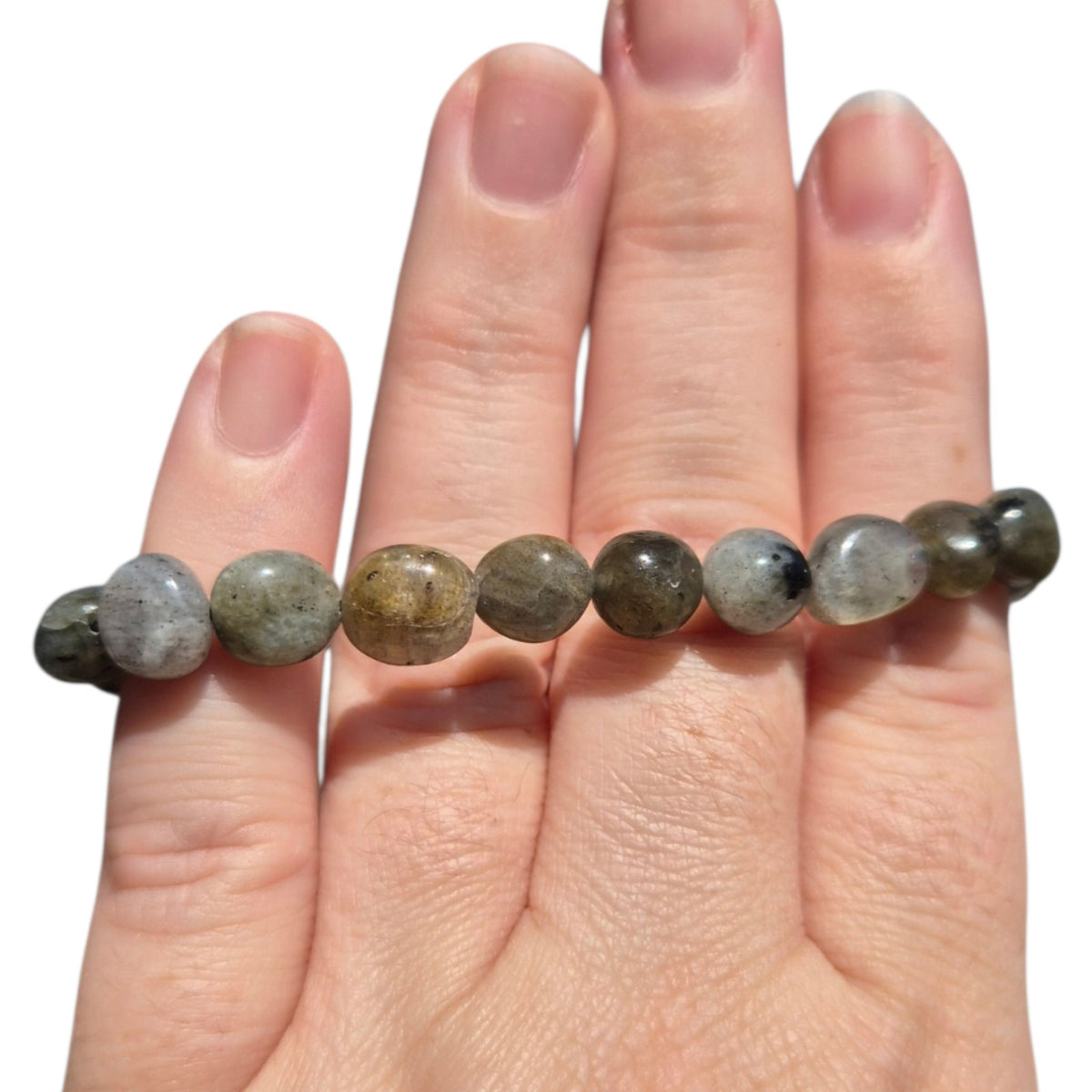 Crystals - Labradorite Bracelet (Tumbled Bead)