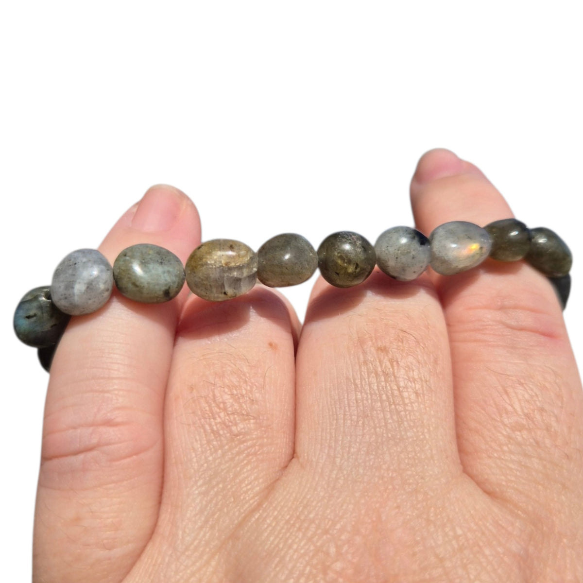Crystals - Labradorite Bracelet (Tumbled Bead)
