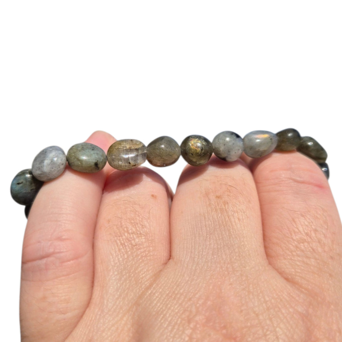 Crystals - Labradorite Bracelet (Tumbled Bead)