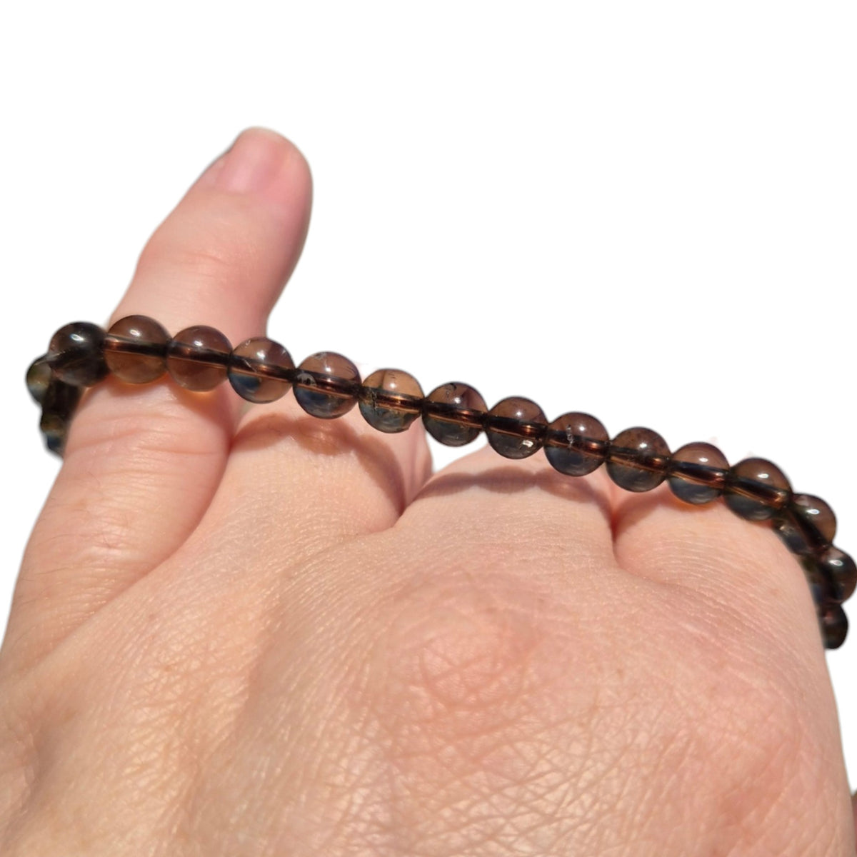 Crystals - Smoky Quartz Bracelet (Small Bead)