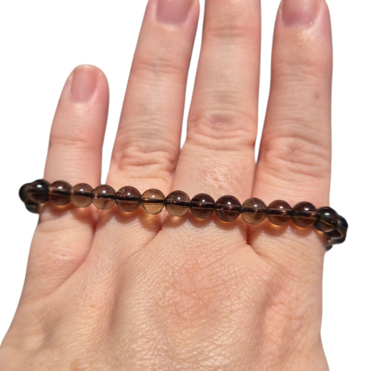 Crystals - Smoky Quartz Bracelet (Small Bead)