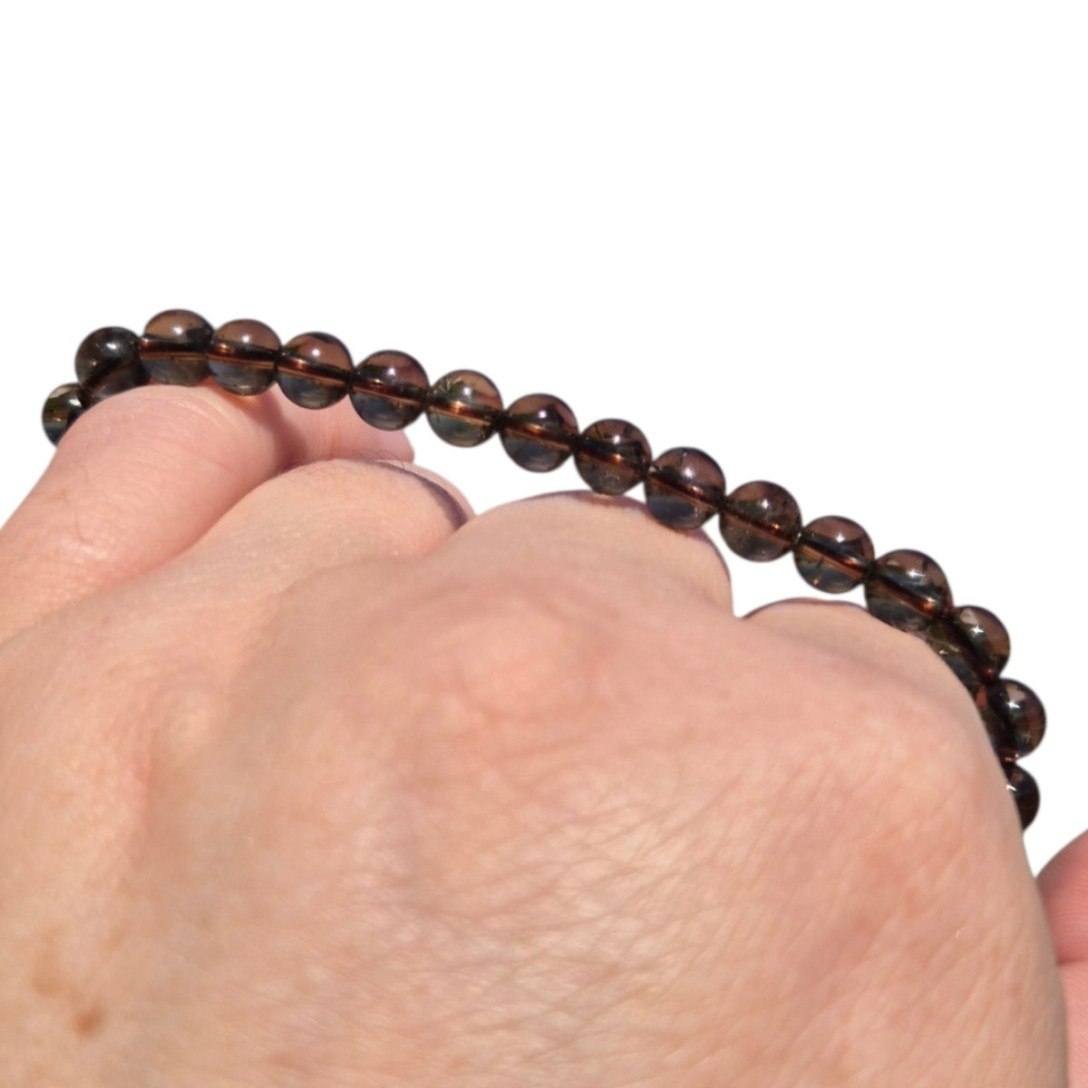 Crystals - Smoky Quartz Bracelet (Small Bead)