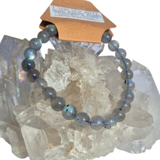 Crystals - Labradorite Bracelet (Round Bead)