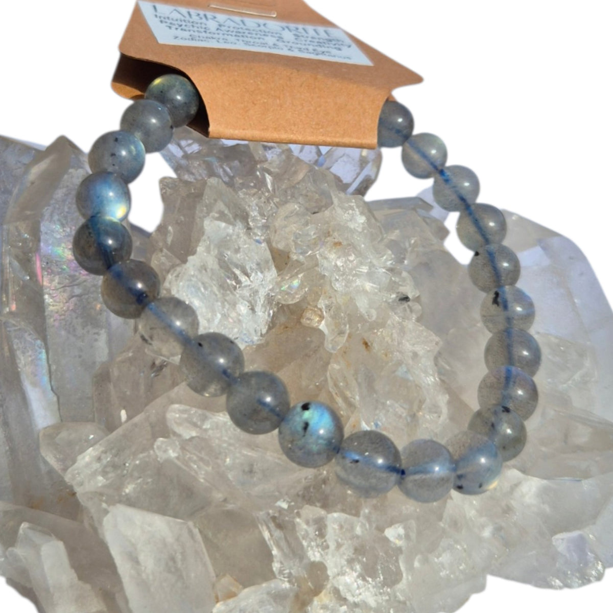 Crystals - Labradorite Bracelet (Round Bead)