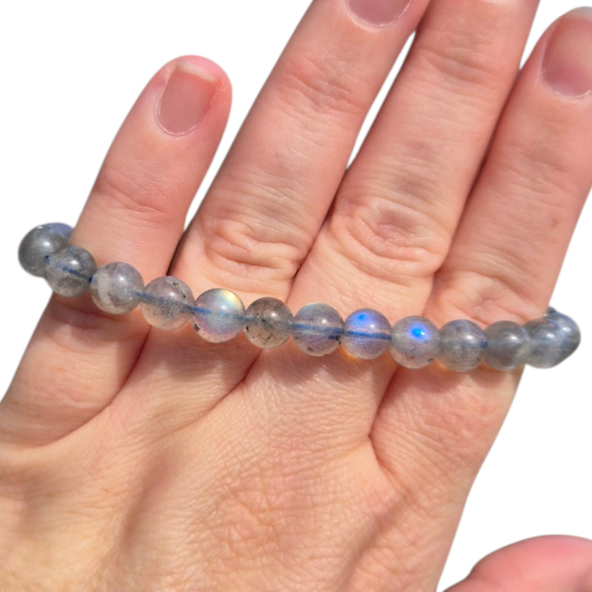 Crystals - Labradorite Bracelet (Round Bead)