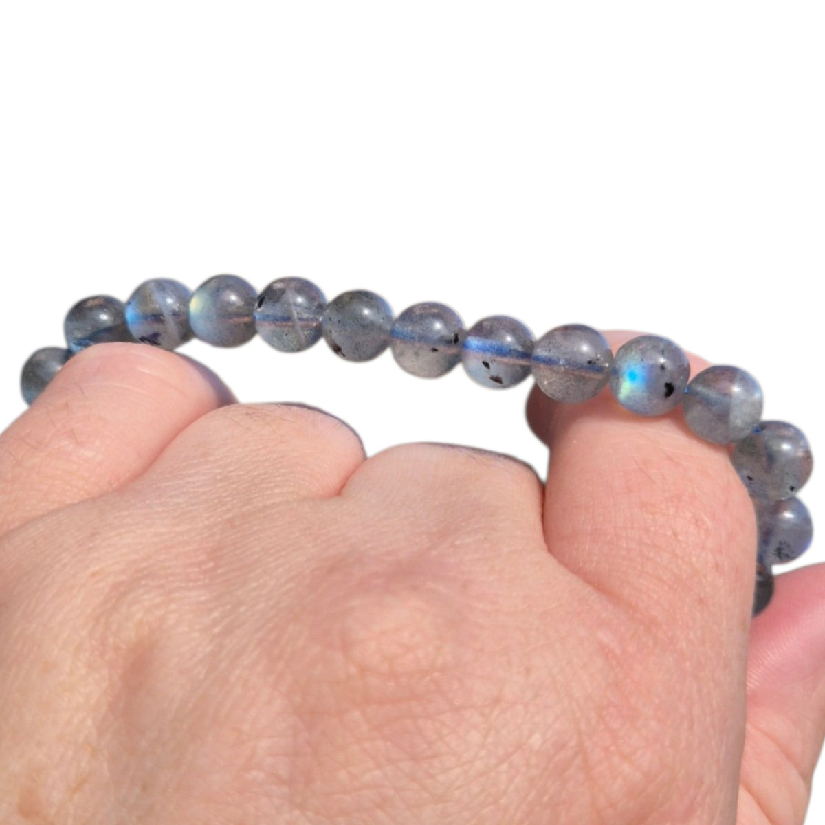 Crystals - Labradorite Bracelet (Round Bead)
