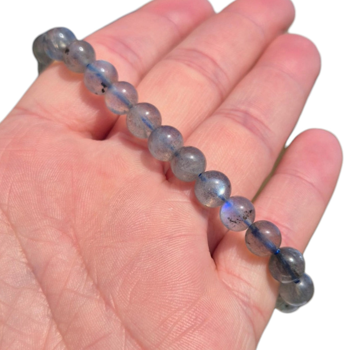 Crystals - Labradorite Bracelet (Round Bead)