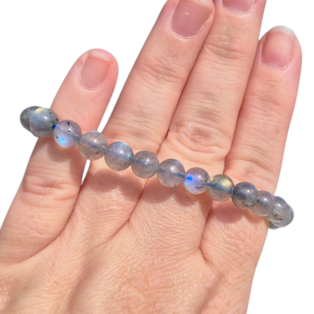 Crystals - Labradorite Bracelet (Round Bead)
