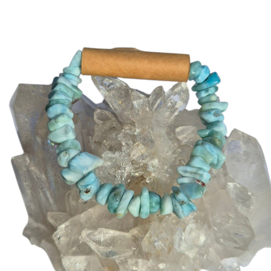 Crystals - Larimar Bracelet