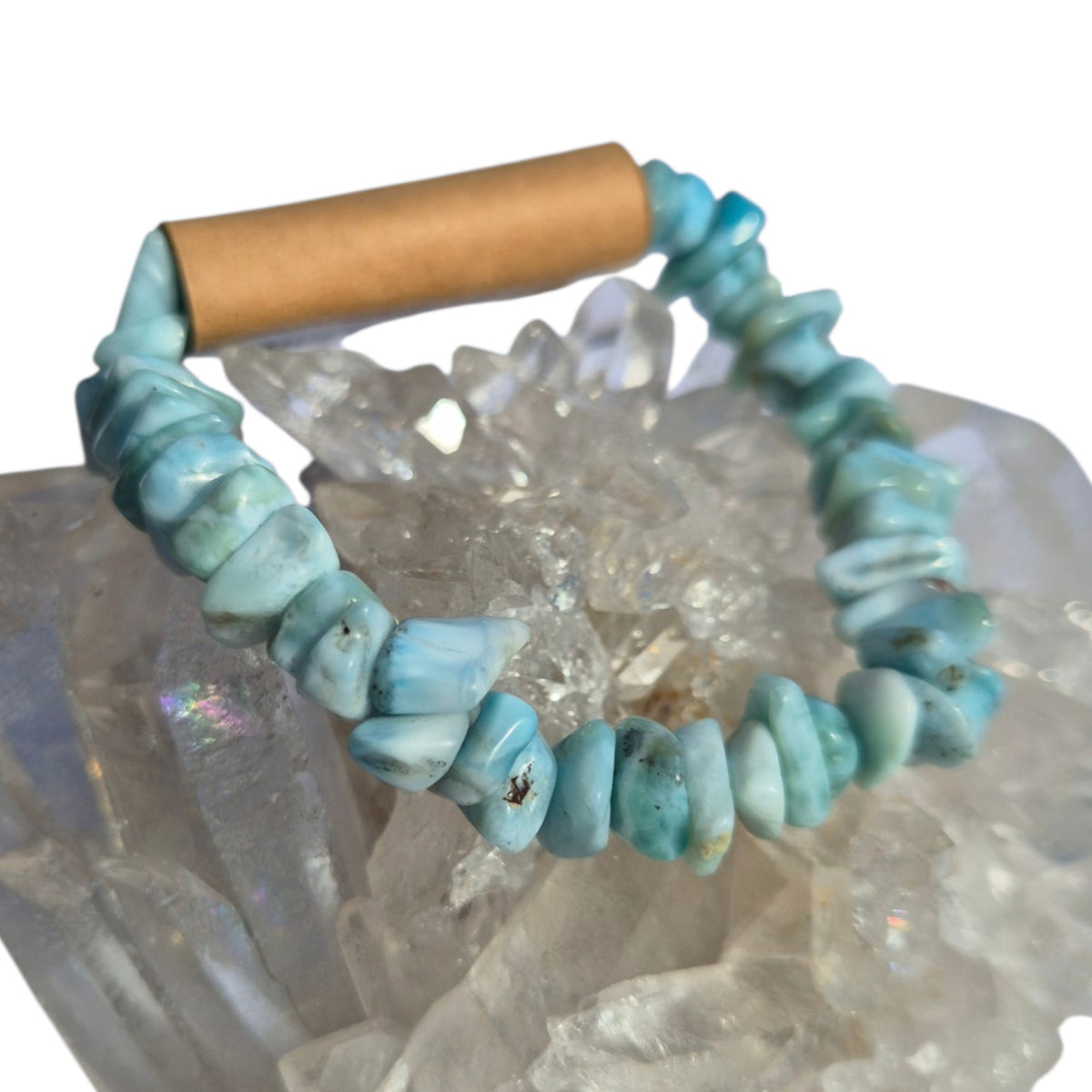 Crystals - Larimar Bracelet