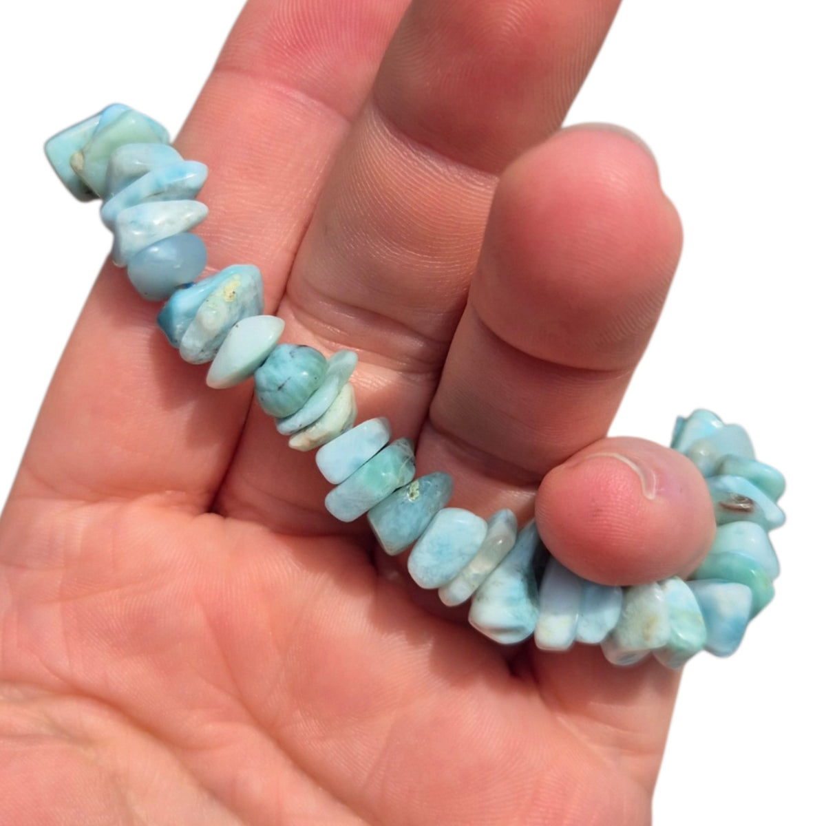 Crystals - Larimar Bracelet