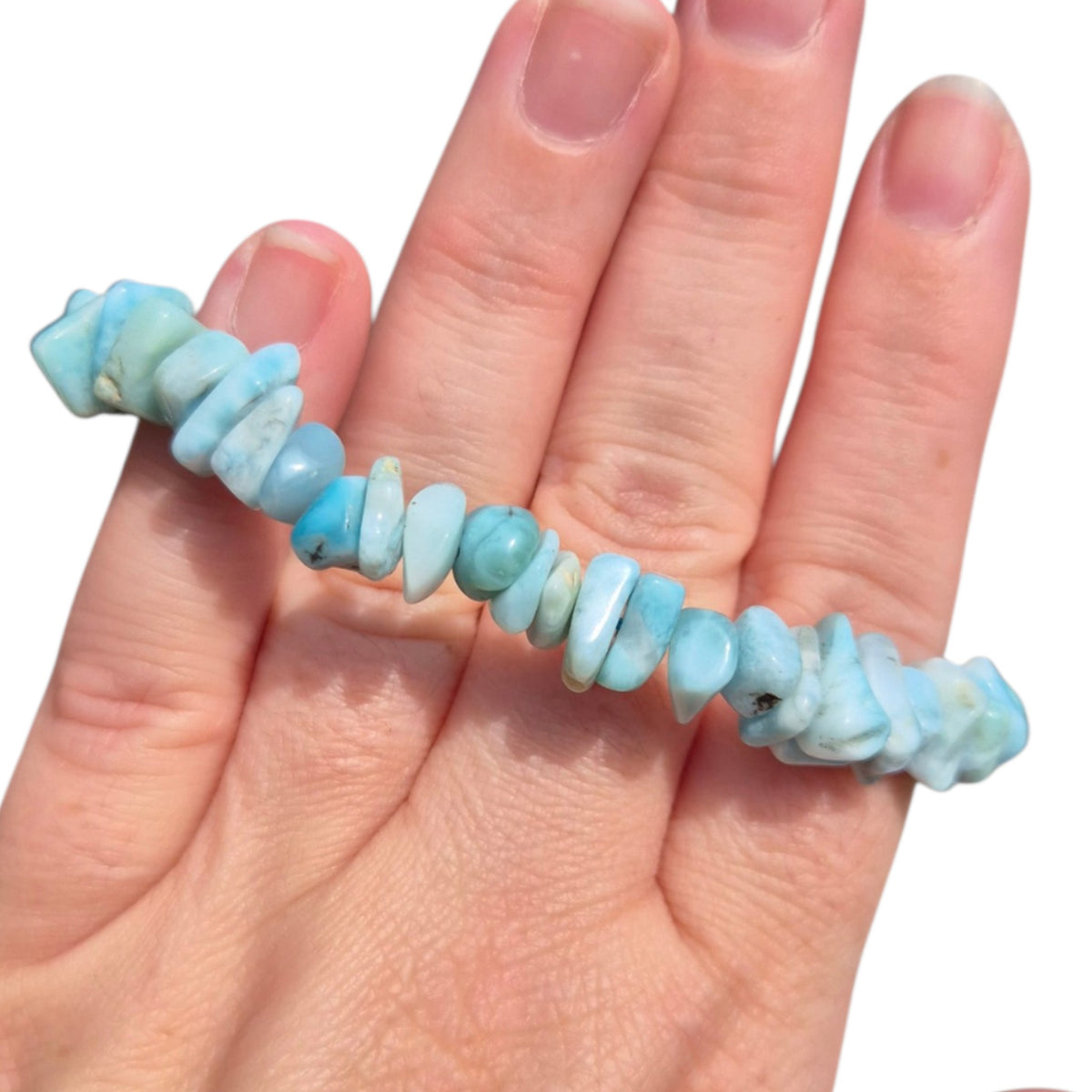 Crystals - Larimar Bracelet