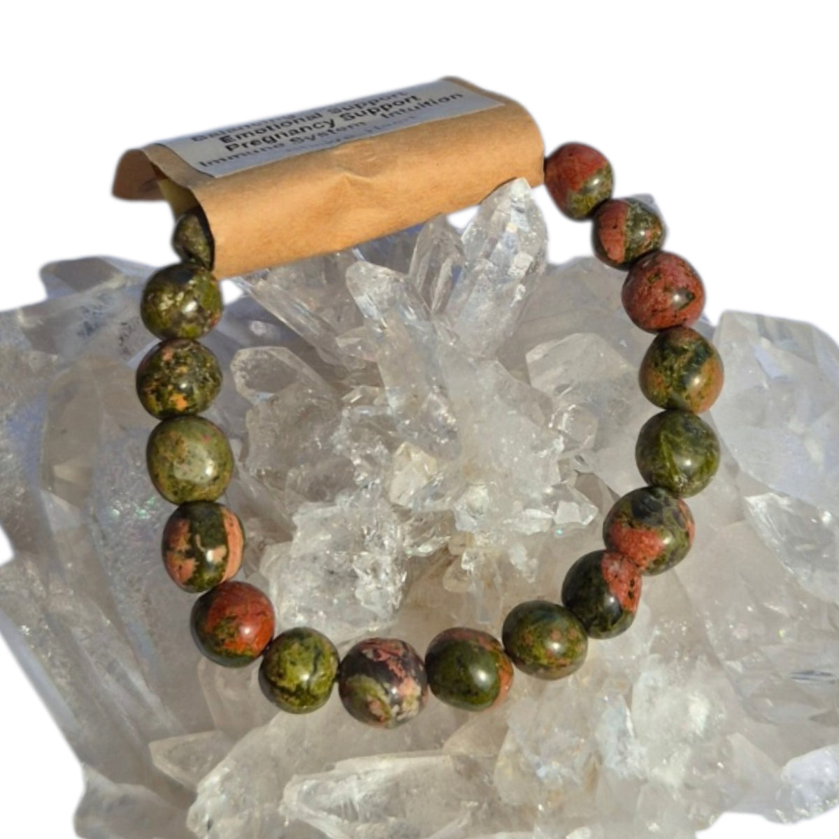 Crystals - Unakite Bracelet
