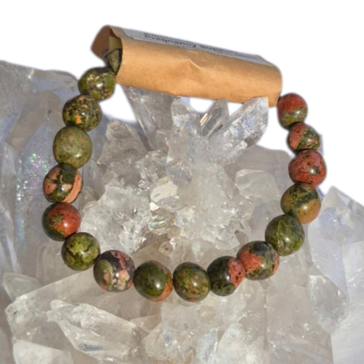 Crystals - Unakite Bracelet