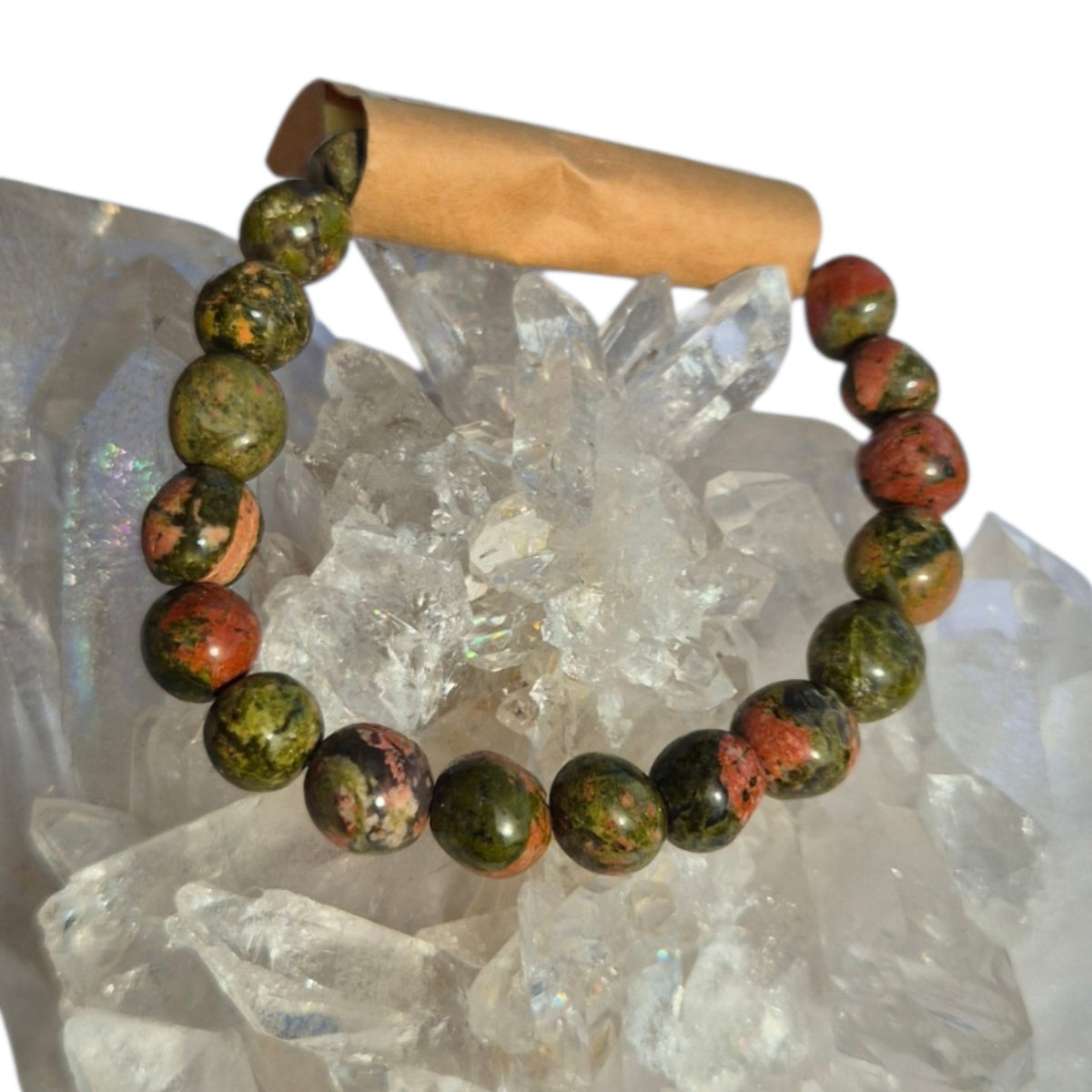 Crystals - Unakite Bracelet