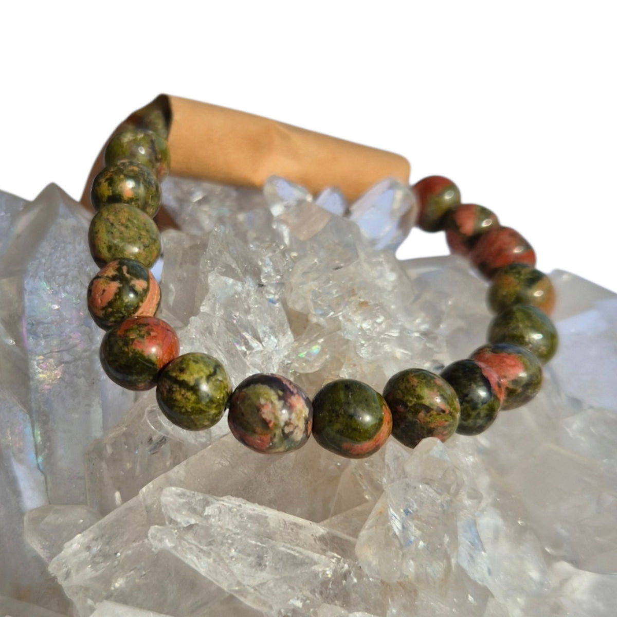 Crystals - Unakite Bracelet