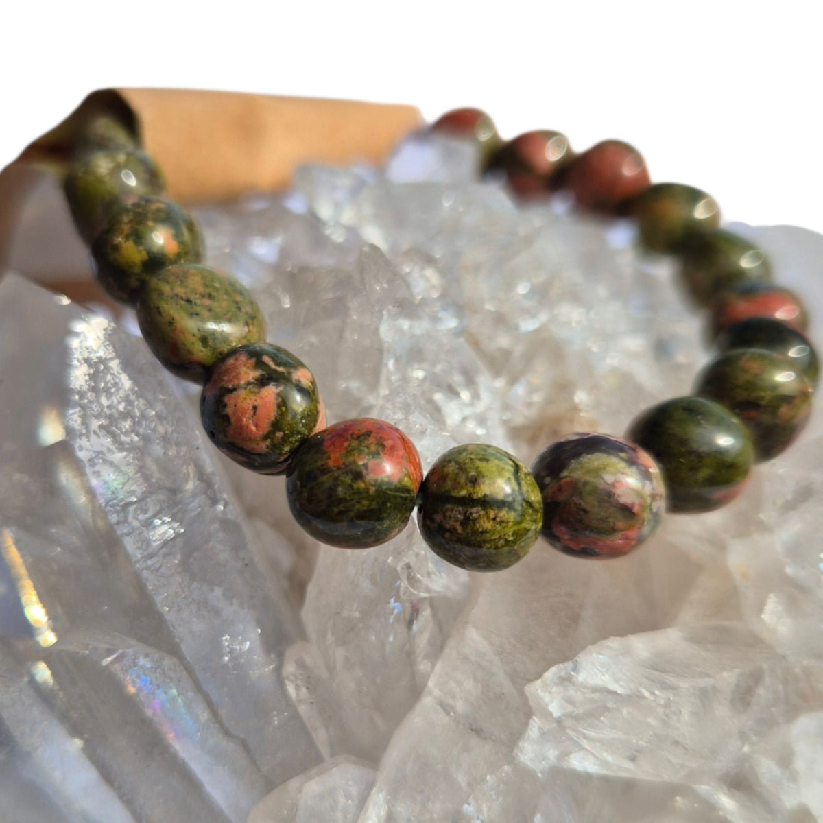 Crystals - Unakite Bracelet