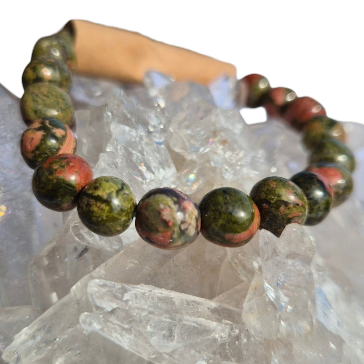 Crystals - Unakite Bracelet