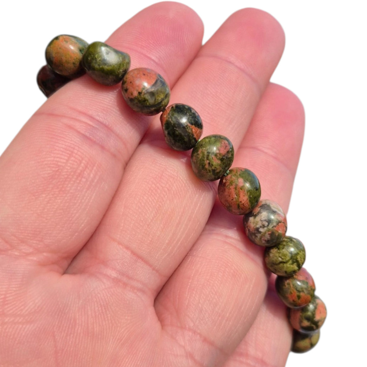 Crystals - Unakite Bracelet
