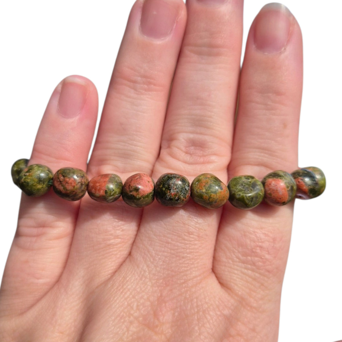 Crystals - Unakite Bracelet