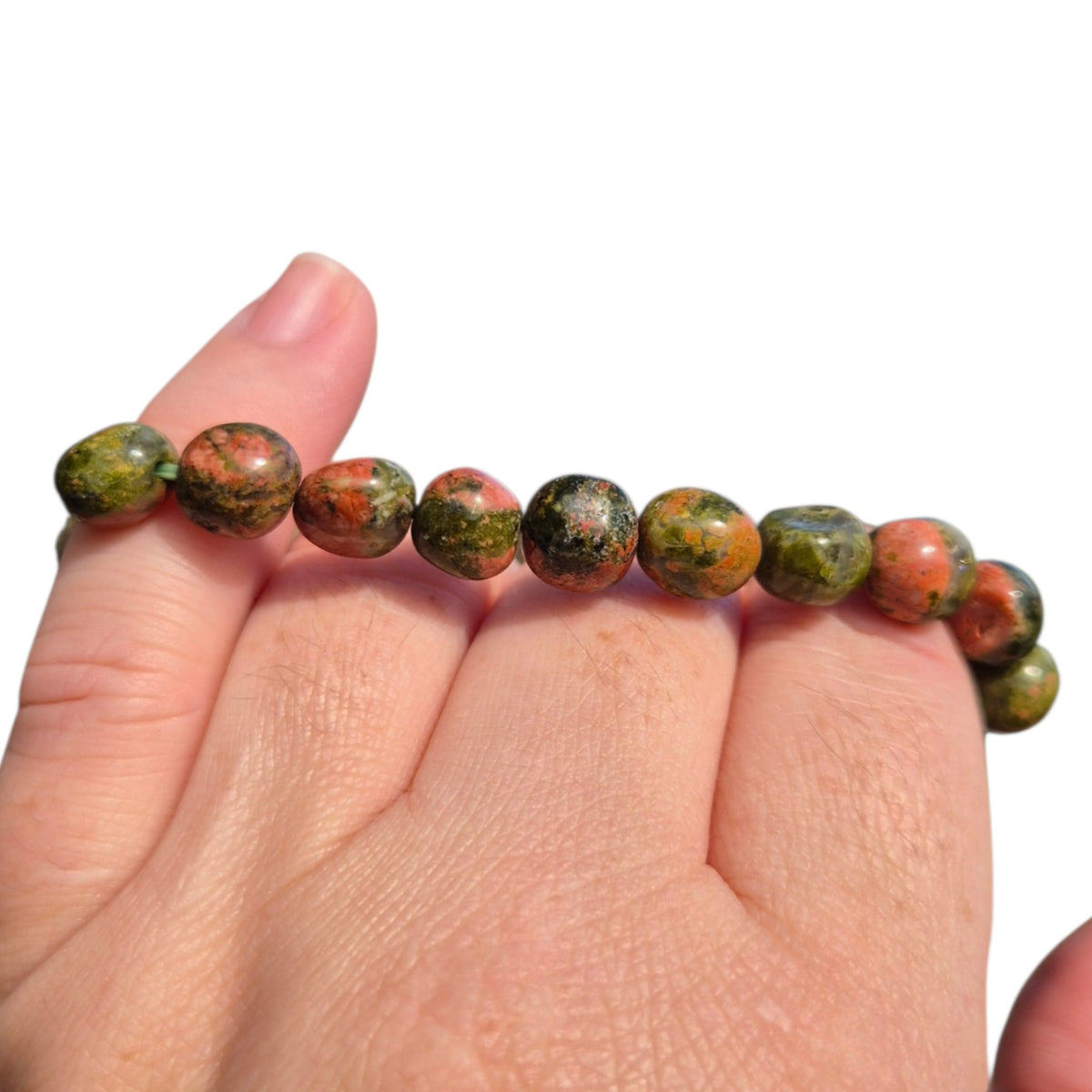 Crystals - Unakite Bracelet