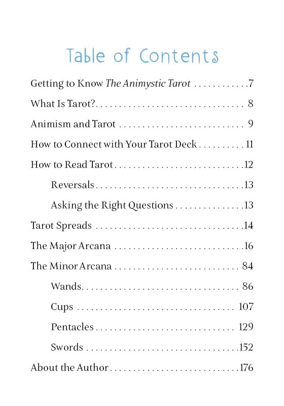 The Animystic Tarot