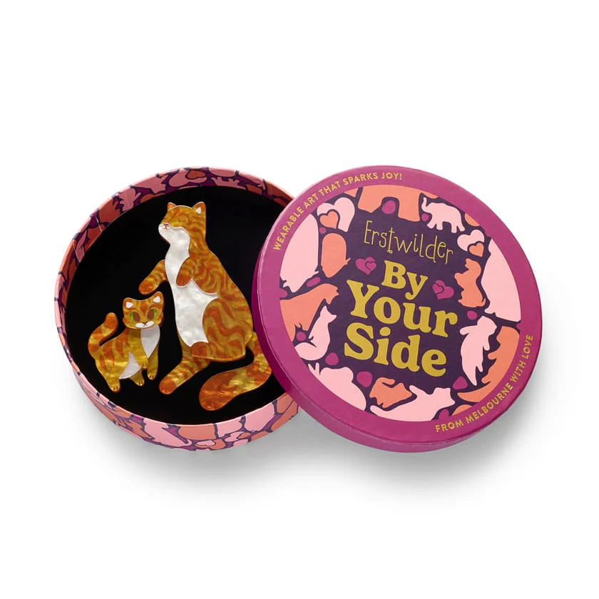 Erstwilder - Purrfect Harmony Brooch Pair