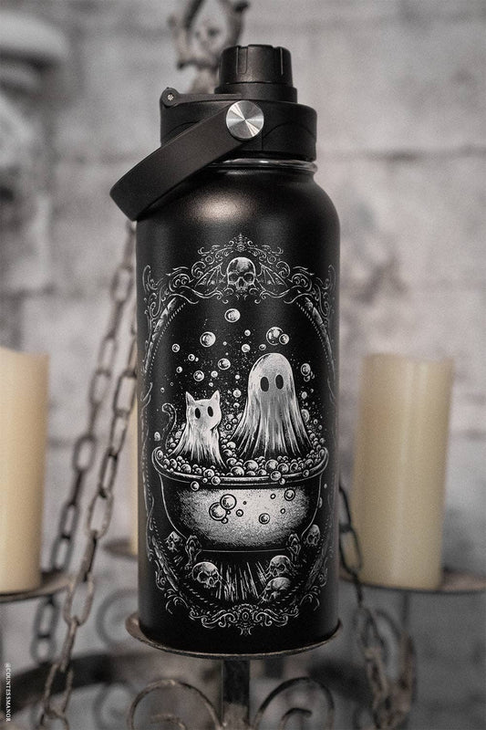 Ghost Friends 32 Oz Water Bottle
