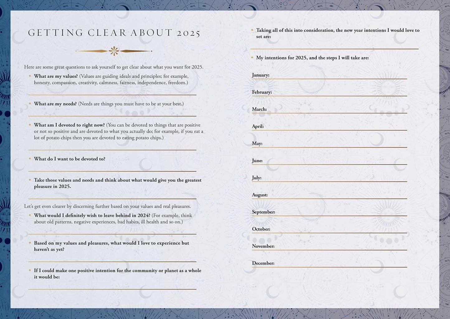 2025 Lunar and Seasonal Diary - Southern Hemisphere