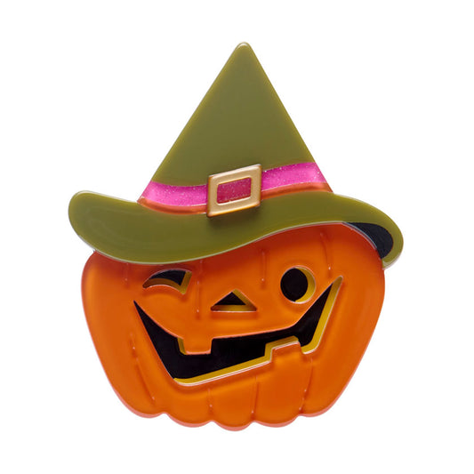 Erstwilder - Witch O'Lantern Brooch