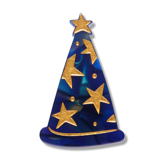Erstwilder - Wizard Hat Simplified Mini Brooch