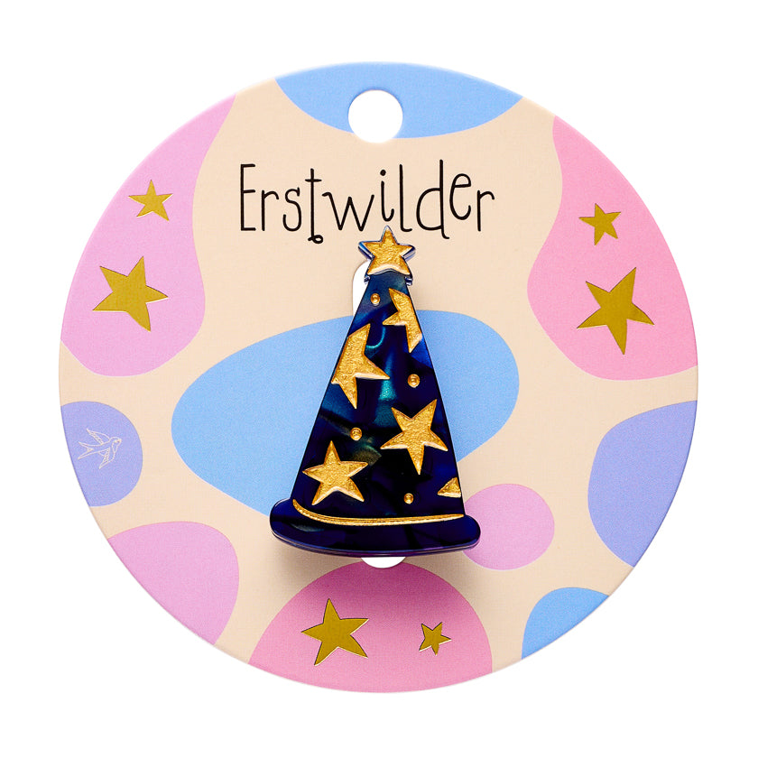 Erstwilder - Wizard Hat Simplified Mini Brooch