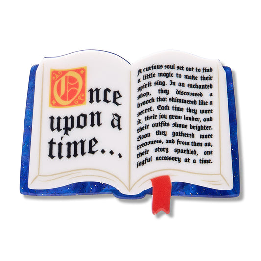 Erstwilder - Open Book Simplified Mini Brooch