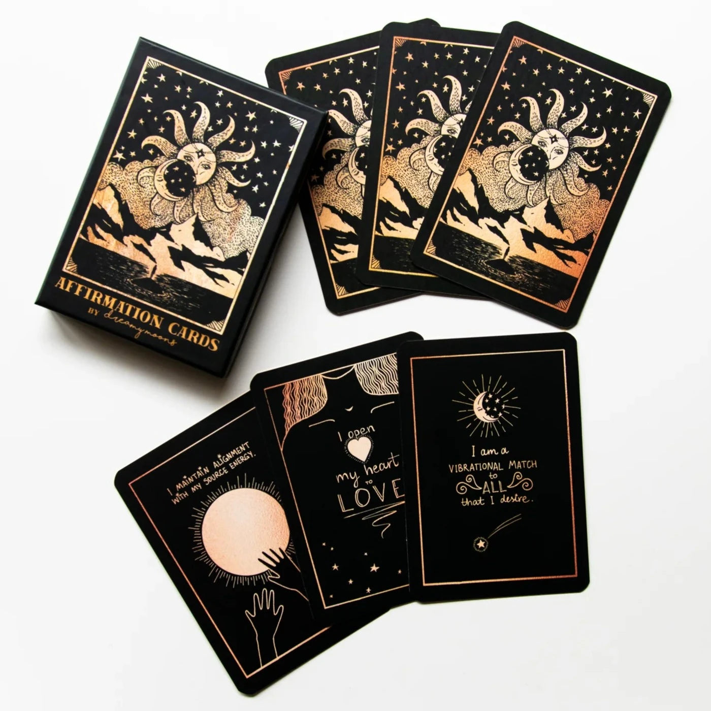 Dreamy Moons Affirmation Cards