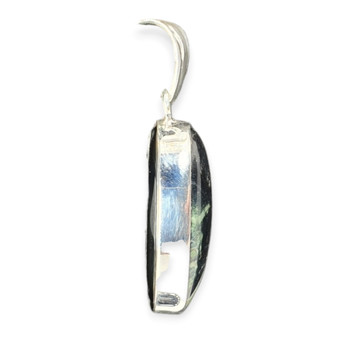 Crystals - Jasper (Kambaba) Cabochon Pendant - Sterling Silver