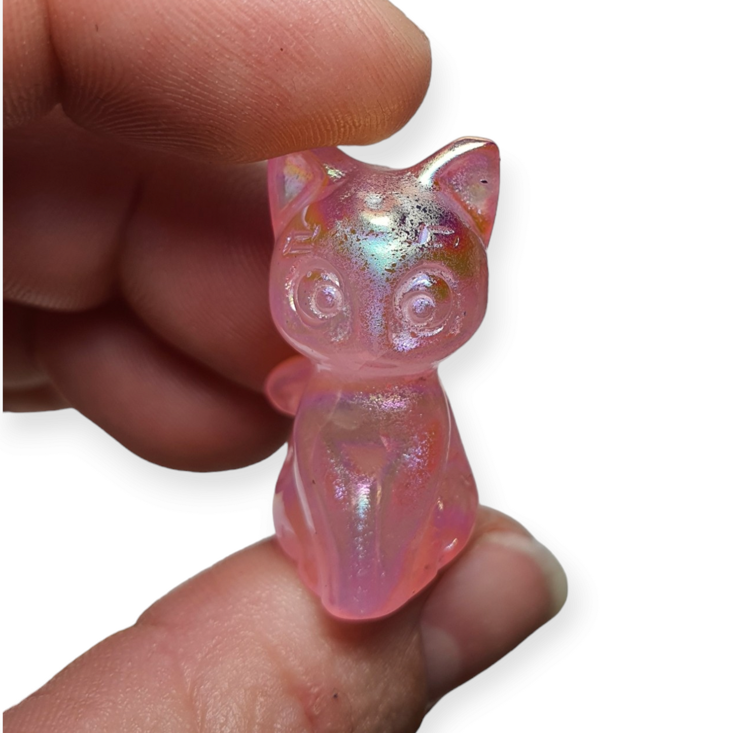 Crystals - Luna Moon Cat Mini Carvings