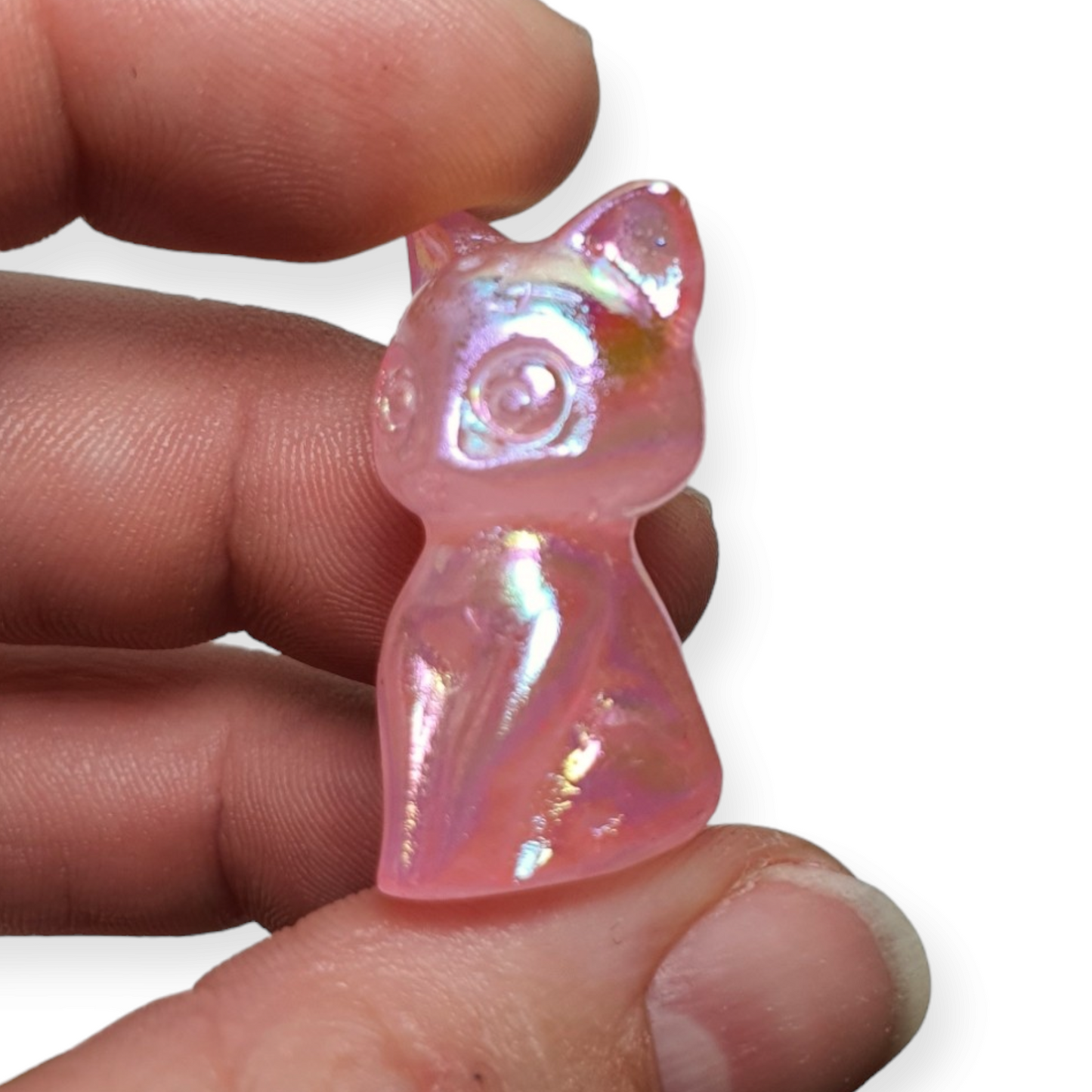 Crystals - Luna Moon Cat Mini Carvings