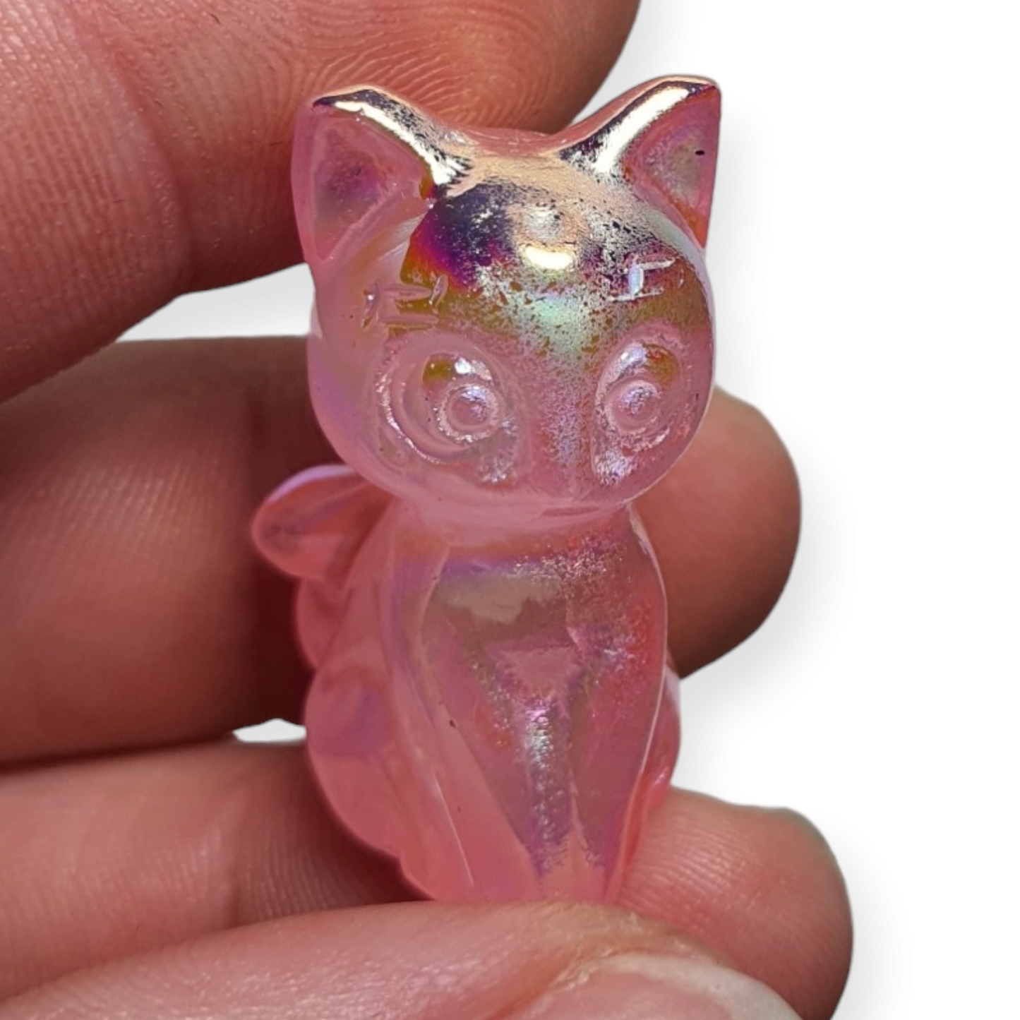 Crystals - Luna Moon Cat Mini Carvings