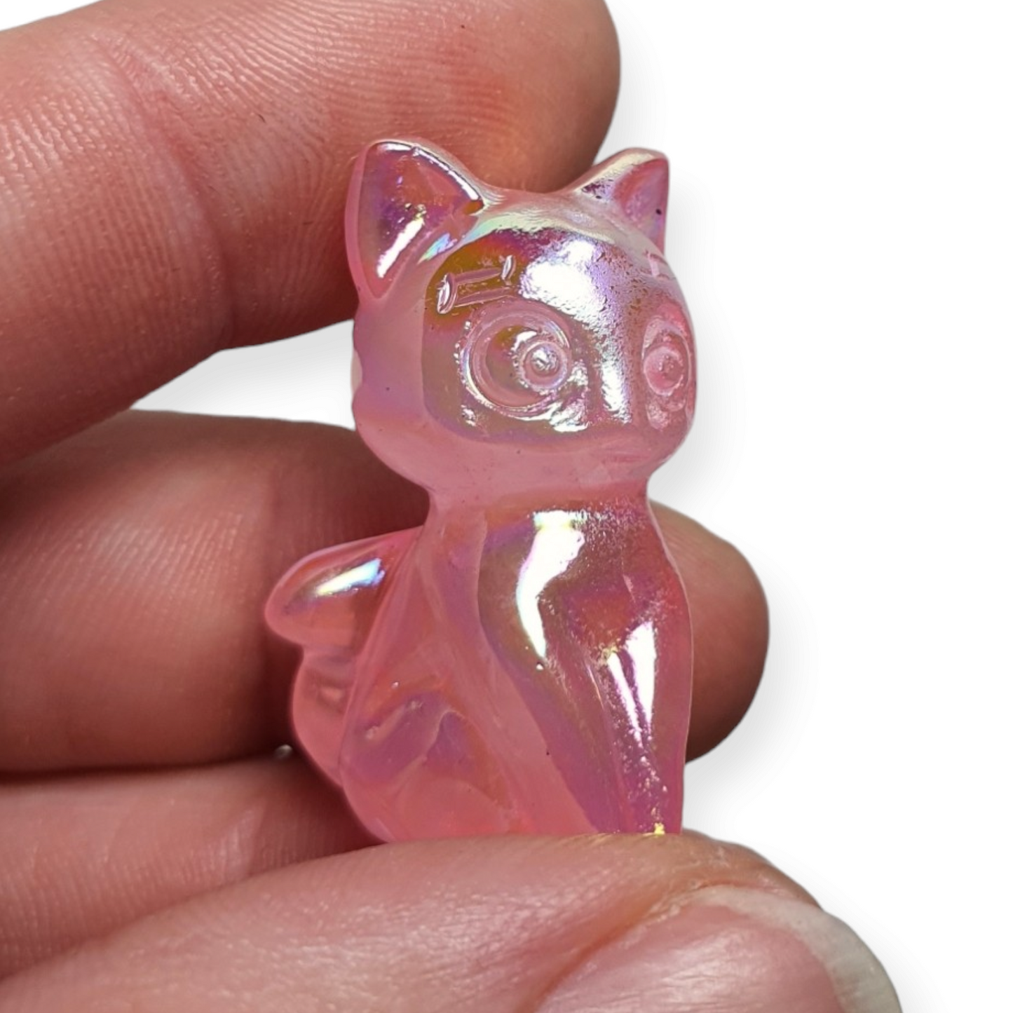 Crystals - Luna Moon Cat Mini Carvings